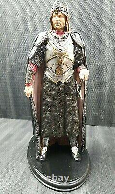 Lotr Sideshow Weta Aragorn King Elessar Statue Lord Of The Rings Ltd 1647/3000