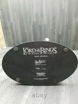 Lotr Sideshow Weta Aragorn King Elessar Statue Lord Of The Rings Ltd 1647/3000