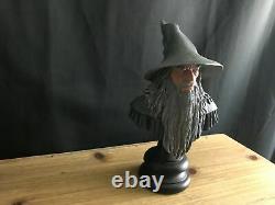 Lotr Sideshow Weta Lord Of The Rings Fotr Gandalf The Grey 9 Statue/bust No Box