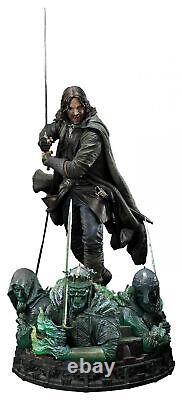 Lotr The Lord of The Rings Return King Aragorn Deluxe First 1 Sideshow