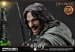 Lotr The Lord of The Rings Return King Aragorn Deluxe First 1 Sideshow