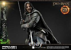 Lotr The Lord of The Rings Return King Aragorn Deluxe First 1 Sideshow