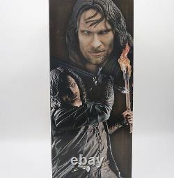 NECA Reel Toys Lord of the Rings LOTR Aragorn 20 Epic Action Figure Statue NEW