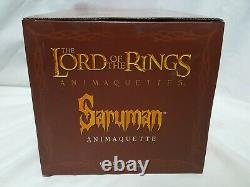 NEW (Read) The Lord of the Rings Saruman Animaquette PROMO Statue Gentle Giant