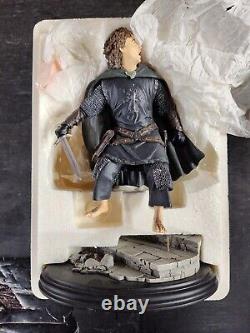 NEW SIDESHOW Lord of the Rings LOTR Pippin Guard of the Citadel Statue 094/2000