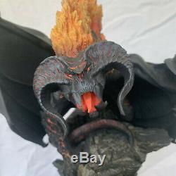 NEW Sideshow Weta Lord of the Rings Balrog, Flame of Udun Statue