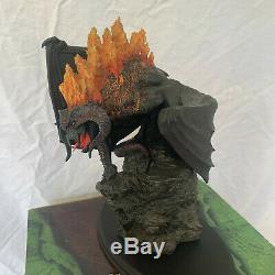 NEW Sideshow Weta Lord of the Rings Balrog, Flame of Udun Statue