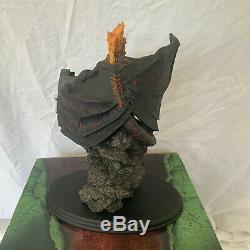 NEW Sideshow Weta Lord of the Rings Balrog, Flame of Udun Statue