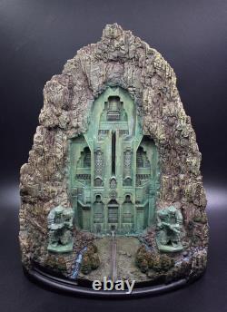 NEW The Lord of The Rings Hobbit Lonely Mountain Door Resin Statue Figure