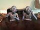 Noble Lord Of The Rings Gollum & Smeagol Pewter Statue Bookends Rare Bust