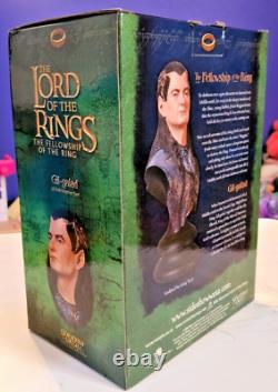 New Sideshow Lord of the Rings Gil-Galad 1/4 Scale Bust Statue 1181/3000