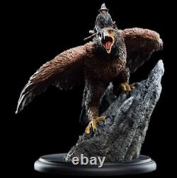 New Weta Hobbit The Lord of the rings Gandalf On Gwaihir Statue Mini Scenario