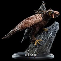 New Weta Hobbit The Lord of the rings Gandalf On Gwaihir Statue Mini Scenario