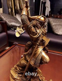 OGRM the Lord of the Rings Bronze Dwarf King figure Fine Casting Statue