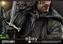 PRIME 1 Lord of the Rings Aragorn DELUXE Version ¼ Quarter Scale Statue Figure