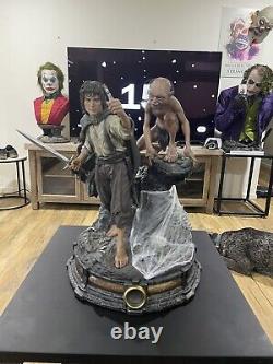 Prime 1 Frodo & Gollum 1/4 Lord of the rings scale statue