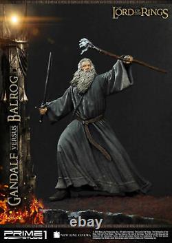 Prime 1 Lord of the Rings Gandalf vs Balrog EX Statue Figure New US Seller