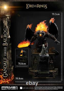 Prime 1 Lord of the Rings Gandalf vs Balrog EX Statue Figure New US Seller