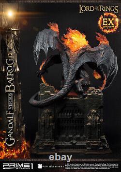 Prime 1 Lord of the Rings Gandalf vs Balrog EX Statue Figure New US Seller