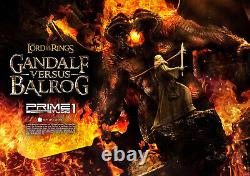 Prime 1 Lord of the Rings Gandalf vs Balrog Premium Masterline Statue Figure NEW