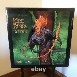 RARE! LOTR Balrog Polystone Statue Artists Proof Weta Sideshow Collectibles