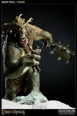 - RARE Sideshow Lord Of The Rings Snow Troll Polystone Statue