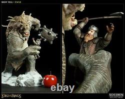 - RARE Sideshow Lord Of The Rings Snow Troll Polystone Statue