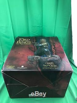 Rare Lord of the Rings Gimli Son of Gloin Sideshow Weta Statue The Two Towers