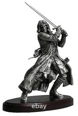 Rare NECA 24 Lord of the Rings Aragorn Amalgama Pewter Statue