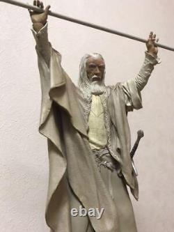Rare White Gandalf Statue Lord of the Rings Sideshow