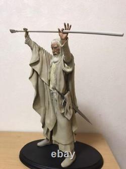 Rare White Gandalf Statue Lord of the Rings Sideshow