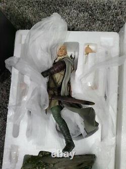 RareLord of the rings Legolas Statue Exclusive Sideshow Lotr/Hobbit low number