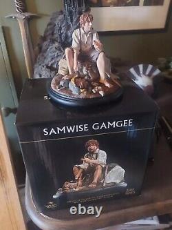SAMWISE GAMGE Miniature statue WETA LORD OF THE RINGS HOBBIT sam frodo shire