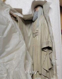 SARUMAN THE WHITE 1/6 scale Polystone Statue Lord of the Rings Sideshow Weta NIB