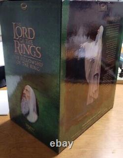 SARUMAN THE WHITE 1/6 scale Polystone Statue Lord of the Rings Sideshow Weta NIB