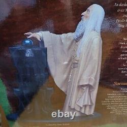 SARUMAN THE WHITE 1/6 scale Polystone Statue Lord of the Rings Sideshow Weta NIB