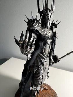 SAURON 3D Printed THE LORD OF THE RINGS Custom 1/10 Scale Resin Statue PAINTED
