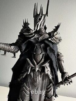 SAURON 3D Printed THE LORD OF THE RINGS Custom 1/10 Scale Resin Statue PAINTED