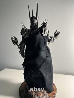 SAURON 3D Printed THE LORD OF THE RINGS Custom 1/10 Scale Resin Statue PAINTED