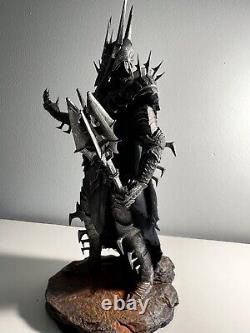 SAURON 3D Printed THE LORD OF THE RINGS Custom 1/10 Scale Resin Statue PAINTED