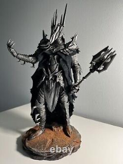 SAURON 3D Printed THE LORD OF THE RINGS Custom 1/10 Scale Resin Statue PAINTED