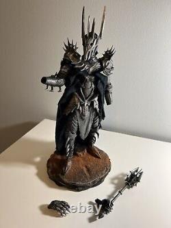 SAURON 3D Printed THE LORD OF THE RINGS Custom 1/10 Scale Resin Statue PAINTED