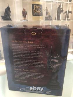 SIDESHOW 1/4 Scale Bust Statue The Lord Of The Rings Helm Of The Mouth Of Sauron