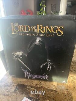 SIDESHOW LORD OF THE RINGS- RINGWRAITH LEGENDARY SCALE BUST #380/800 Statue