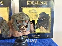 SIDESHOW The Lord Of The Rings Siege Tower Troll Bust Statue Set of 4