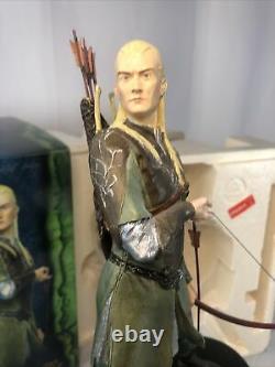 SIDESHOW WETA LORD OF THE RINGS LEGOLAS GREENLEAF LOTR STATUE Complete