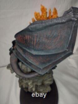 SIDESHOW WETA POLYSTONE STATUE BALROG / FLAME OF UDUN NIB ALL Original Package