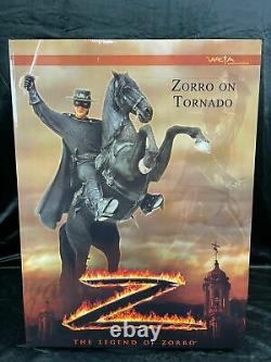 SIDESHOW Weta DARK HORSE ZORRO ON TORNADO Figure STATUE PREMIUM FORMAT