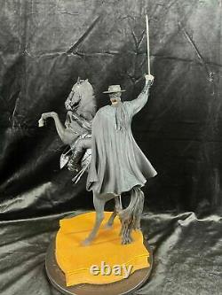 SIDESHOW Weta DARK HORSE ZORRO ON TORNADO Figure STATUE PREMIUM FORMAT