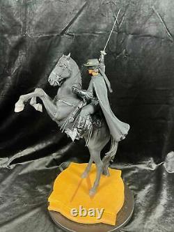 SIDESHOW Weta DARK HORSE ZORRO ON TORNADO Figure STATUE PREMIUM FORMAT